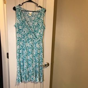 London Style Faux Wrap Dress size 14 MOVING SALE: ALL DRESSES $10 AND 20% off 2+